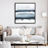 Waterway Minimalism II (Square) Canvas Print