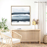 Waterway Minimalism II (Square) Canvas Print