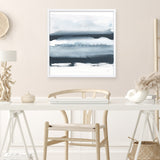 Waterway Minimalism II (Square) Art Print