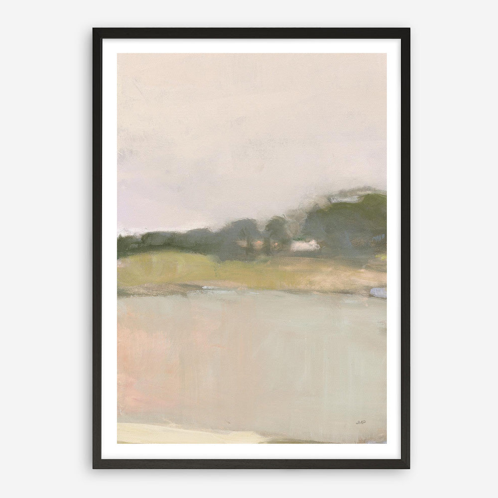 Dream Valley II Neutral Crop I Art Print