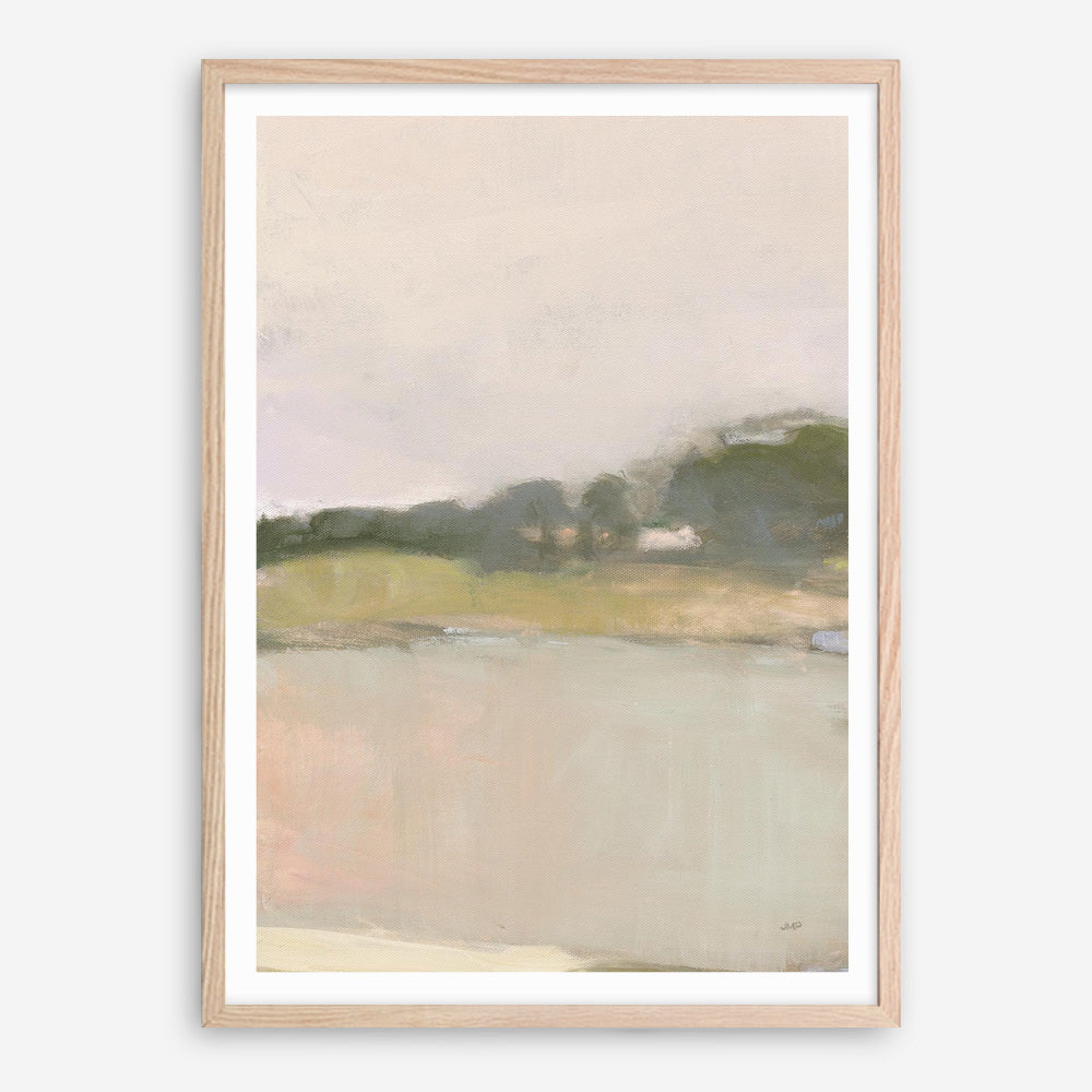 Dream Valley II Neutral Crop I Art Print
