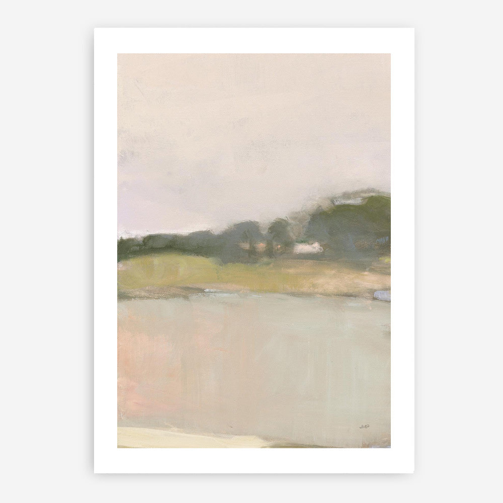 Dream Valley II Neutral Crop I Art Print