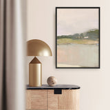 Dream Valley II Neutral Crop I Art Print