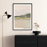 Dream Valley II Neutral Crop I Art Print