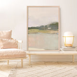 Dream Valley II Neutral Crop I Art Print