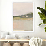 Dream Valley II Neutral Crop I Art Print