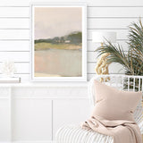 Dream Valley II Neutral Crop I Art Print