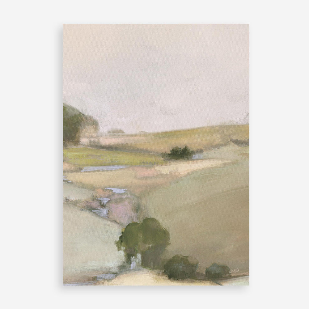 Dream Valley II Neutral Crop II Art Print