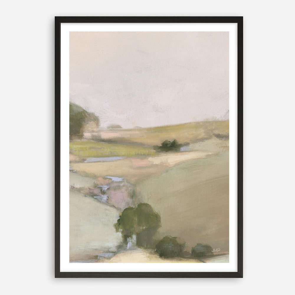 Dream Valley II Neutral Crop II Art Print