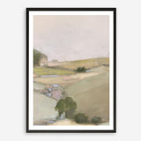 Dream Valley II Neutral Crop II Art Print
