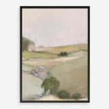 Dream Valley II Neutral Crop II Art Print