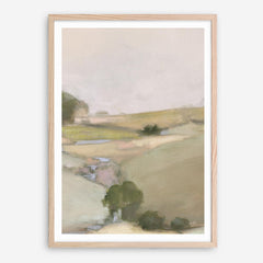 Dream Valley II Neutral Crop II Art Print