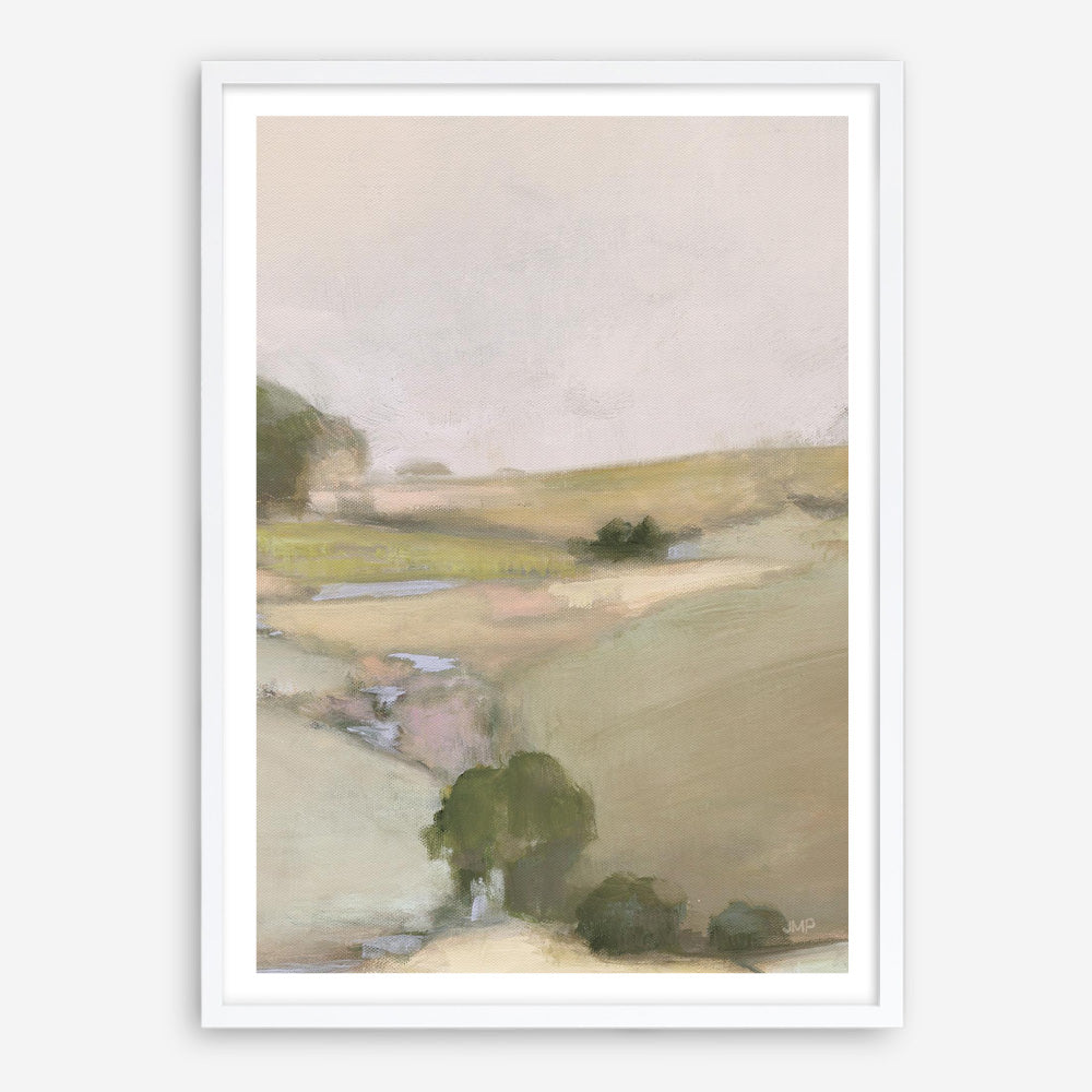 Dream Valley II Neutral Crop II Art Print
