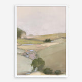 Dream Valley II Neutral Crop II Art Print