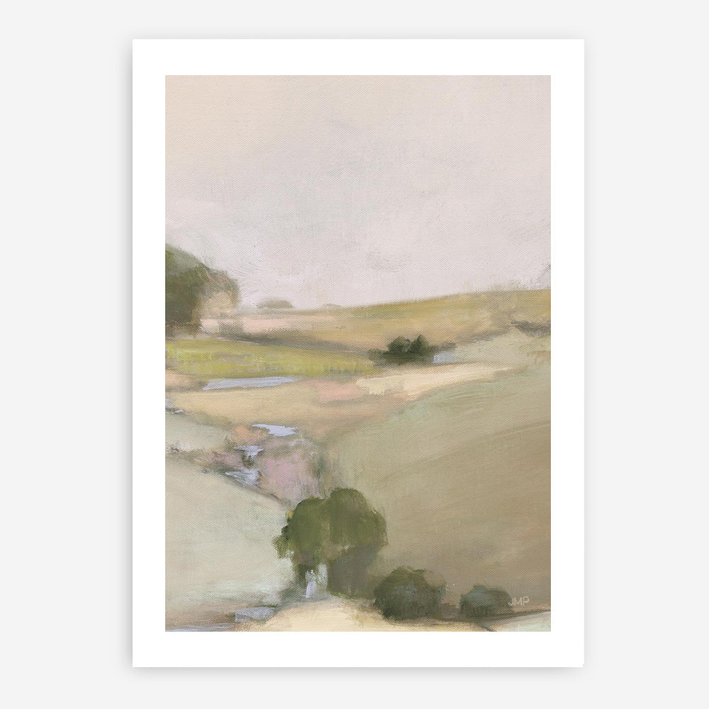 Dream Valley II Neutral Crop II Art Print