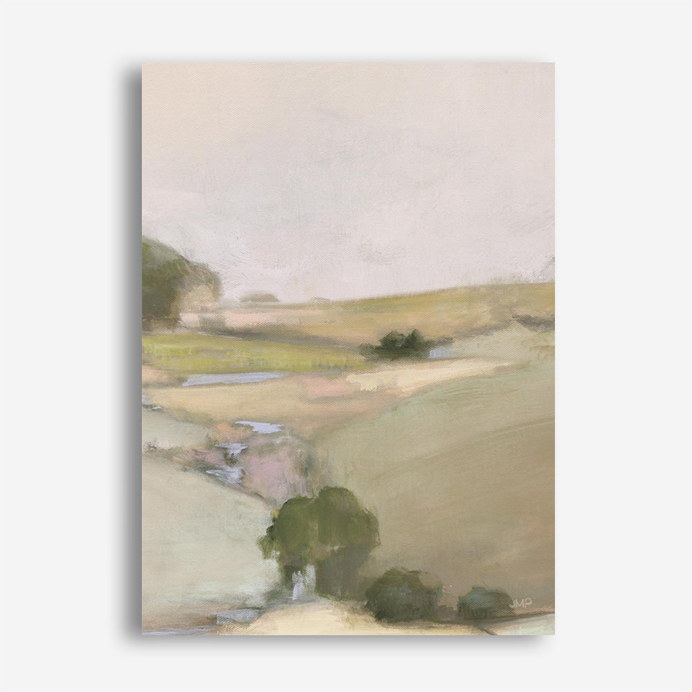 Dream Valley II Neutral Crop II Canvas Print
