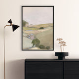 Dream Valley II Neutral Crop II Art Print