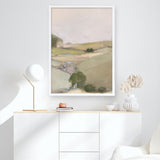 Dream Valley II Neutral Crop II Art Print