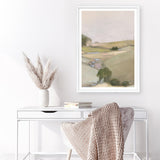 Dream Valley II Neutral Crop II Art Print