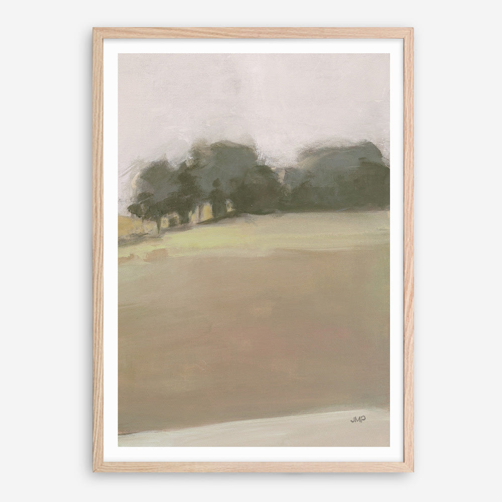Dream Valley II Neutral Crop III Art Print