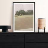 Dream Valley II Neutral Crop III Art Print