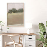 Dream Valley II Neutral Crop III Art Print