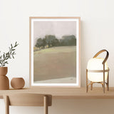 Dream Valley II Neutral Crop III Art Print