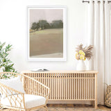 Dream Valley II Neutral Crop III Art Print