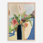 Shop Black Vase Art Print a painted floral themed abstract painted wall art print from The Print Emporium wall artwork collection - Buy Australian made fine art painting style poster and framed prints for the home and your interior decor room, TPE-WA-77773-AP