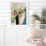 Shop Black Vase Art Print a painted floral themed abstract painted wall art print from The Print Emporium wall artwork collection - Buy Australian made fine art painting style poster and framed prints for the home and your interior decor room, TPE-WA-77773-AP