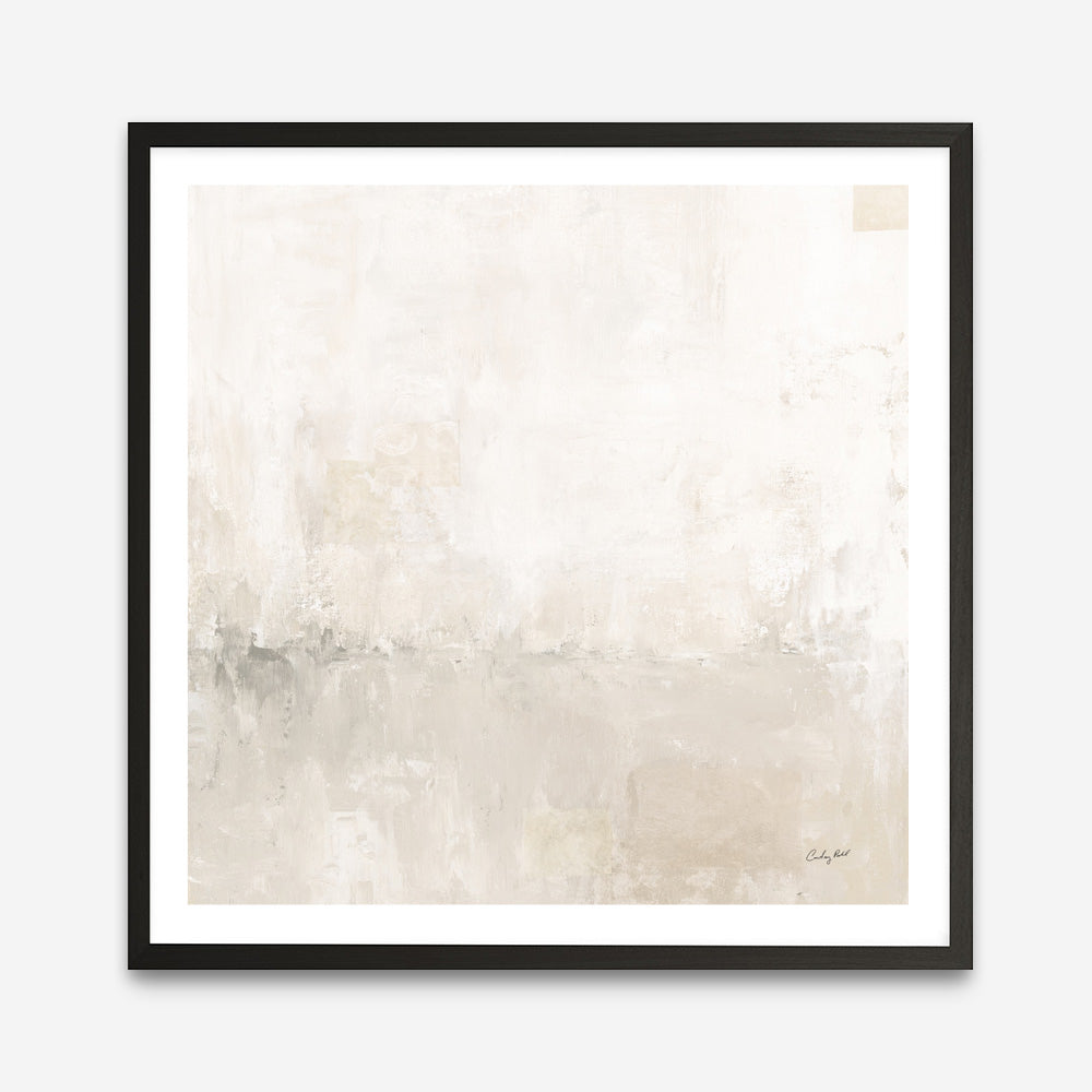 Light Gray Morning Light (Square) Art Print