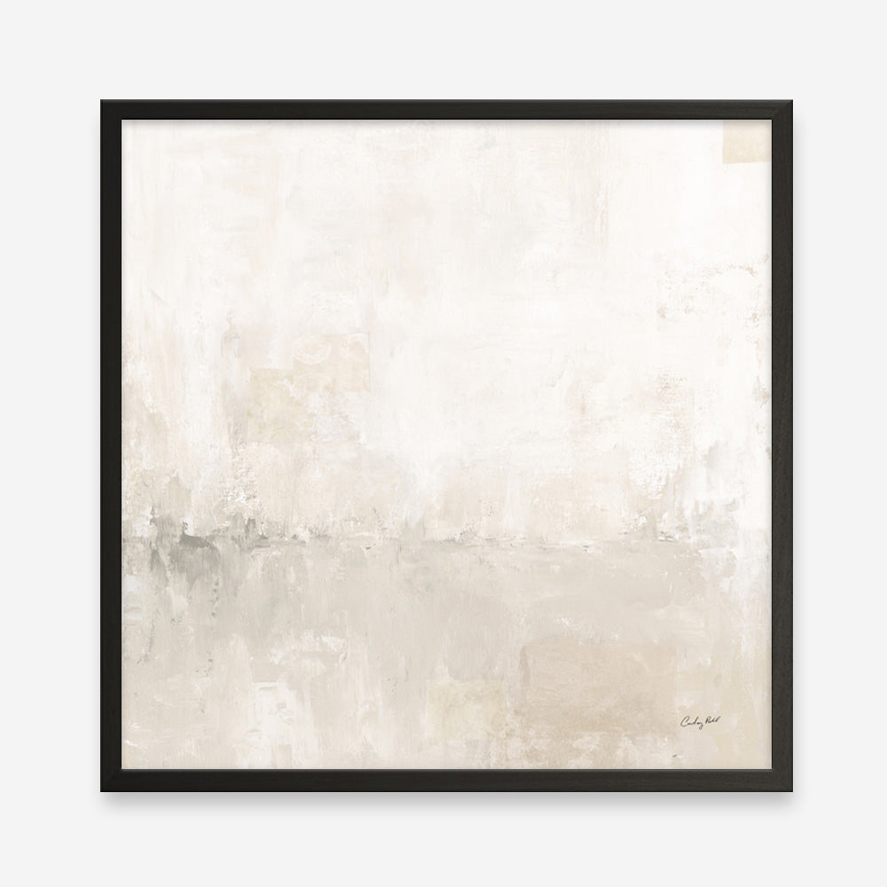 Light Gray Morning Light (Square) Art Print