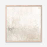 Light Gray Morning Light (Square) Art Print