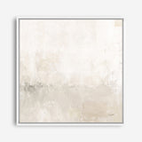 Light Gray Morning Light (Square) Canvas Print