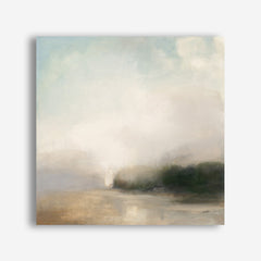 Distant Forest II (Square) Canvas Wall Art Print