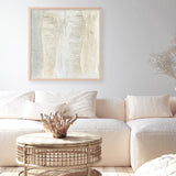 Toned Texture I (Square) Art Print