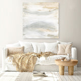 Toned Texture V (Square) Canvas Print