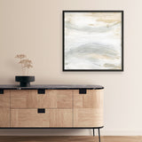 Toned Texture V (Square) Art Print