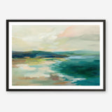 Pastel Lake Art Print
