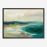 Pastel Lake Art Print