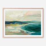Pastel Lake Art Print