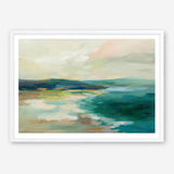 Pastel Lake Art Print