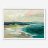 Pastel Lake Art Print