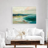Pastel Lake Canvas Print