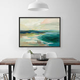 Pastel Lake Art Print