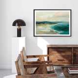 Pastel Lake Art Print