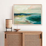 Pastel Lake Art Print