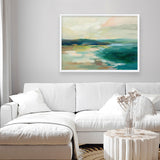 Pastel Lake Art Print