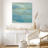 Fog and Dew (Square) Canvas Print