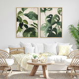 Tropical Study IV Crop Canvas Print